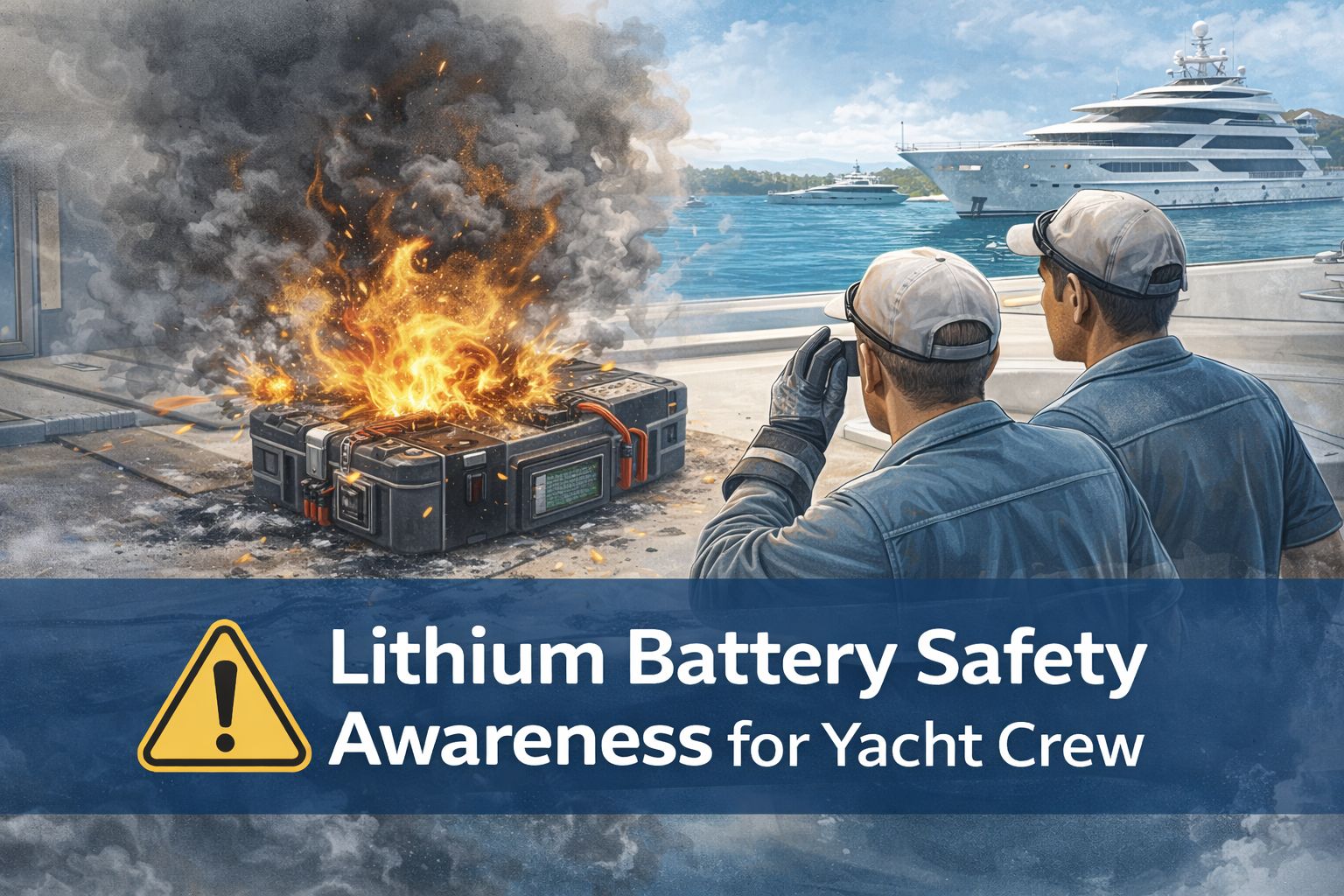 Lithium Battery Safety Awareness For Yacht Crew